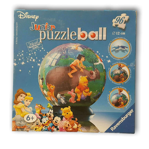 Junior Puzzleball 96 Pc Jungle Book