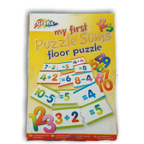 My First Puzzle Sums Floor Puzzle