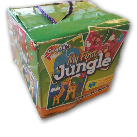 My First Jungle Puzzle (2 And 3 Pc Puzzles)