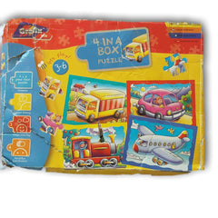 Grafix 4 in a box puzzle set - Toy Chest Pakistan
