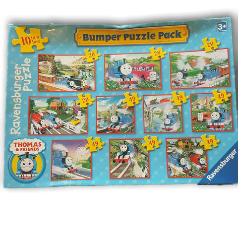 Thomas Train Bumper Puzzle Pack 10 In 1