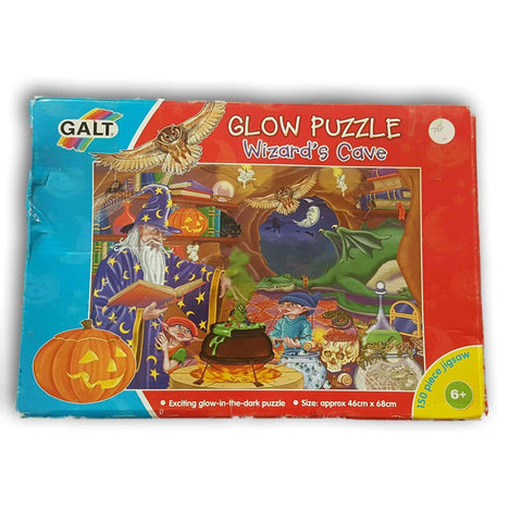 Glow In The Dark Puzzle- Wizard'S Cave