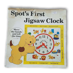 Spot's First Jigsaw Clock - Toy Chest Pakistan