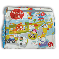 Vehicle Puzzle 20 pc - Toy Chest Pakistan