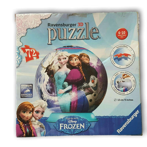 Ravensburger 3D Puzzle - Frozen 72Pc