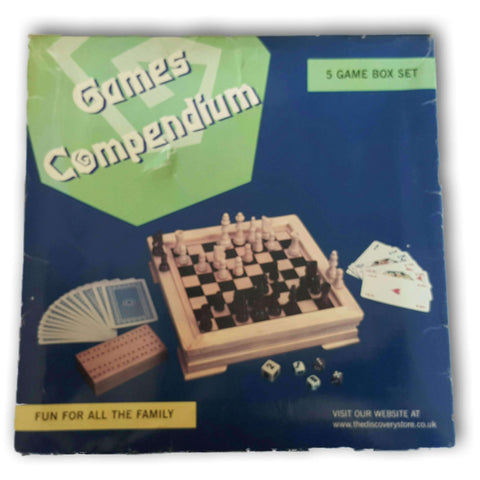 Games Compendium 5 Games Box Set