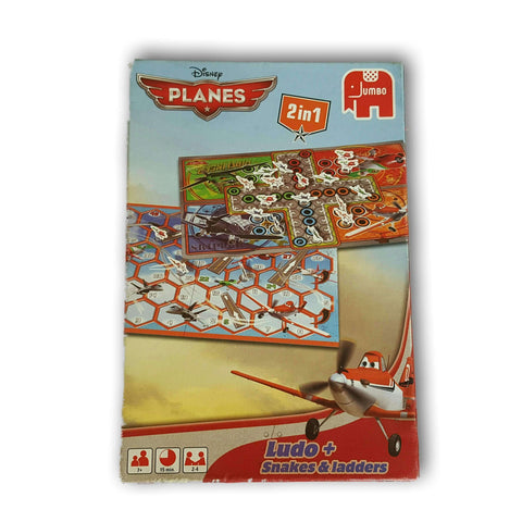 Planes 2 In 1 Ludo + Snakes And Ladders