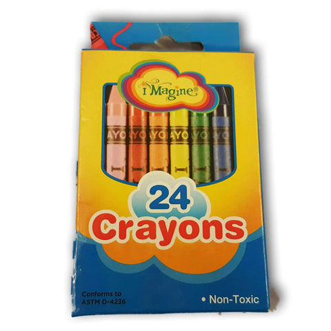 Imagine Crayons Pack Of 24