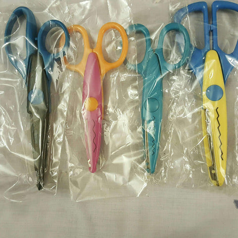 Patterned Scissors Pack Of 4