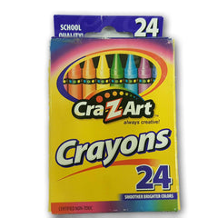 CraZArt Crayons pack of 24 - Toy Chest Pakistan