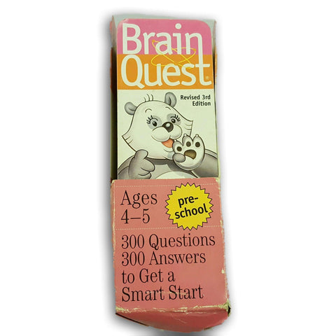 Brain Quest Preschool Ages 4 To 5 (Complete Set)