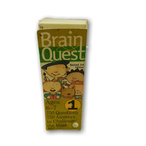 Brain Quest Grade 1 Ages 6 To 7 (Deck 1)