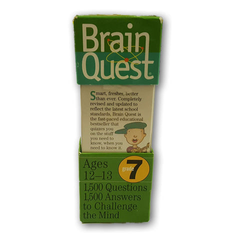 Brain Quest- Grade 7 Ages 12 To 13