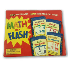 Math in a Flash (4 Deck Set) - Toy Chest Pakistan