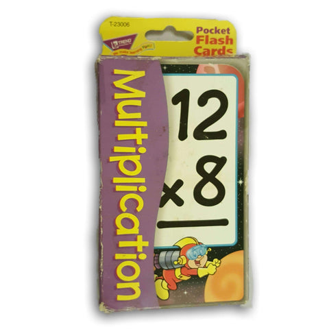 Pocket Flash Cards- Multiplication