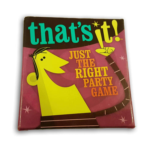 That'S It- Just The Real Party Game