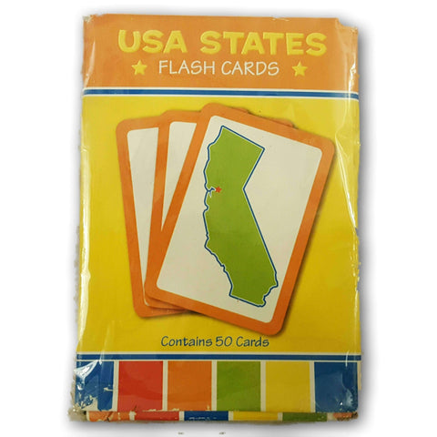 Usa States Flash Cards