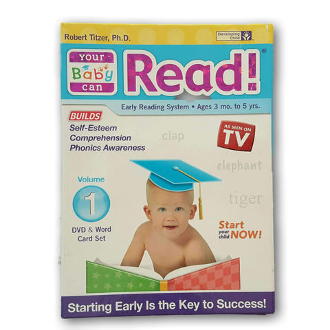 Your Baby Can Read Cd And Flashcard Set