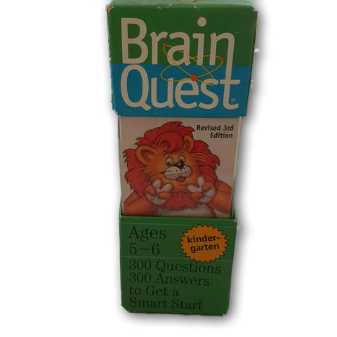 Brain Quest Kindergarten - Ages 5 To 6 (Complete)