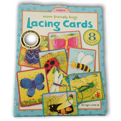 More Friendly Bug Lacing Cards - Toy Chest Pakistan
