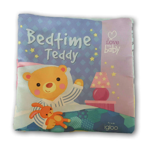 Cloth Book: Bed Time Teddy