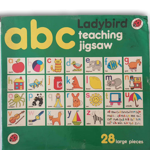Ladybird Abc Teaching Jigsaw