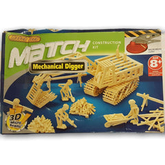 Match Mechanical Digger - Toy Chest Pakistan