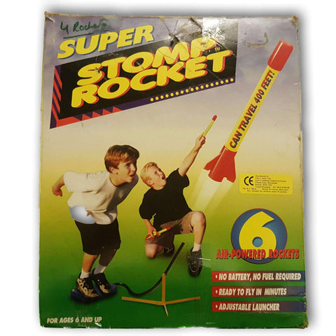 Super Stomp Rocket (4 Rockets)