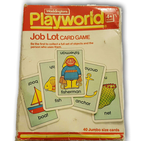 Playworld Job Lot Card Game