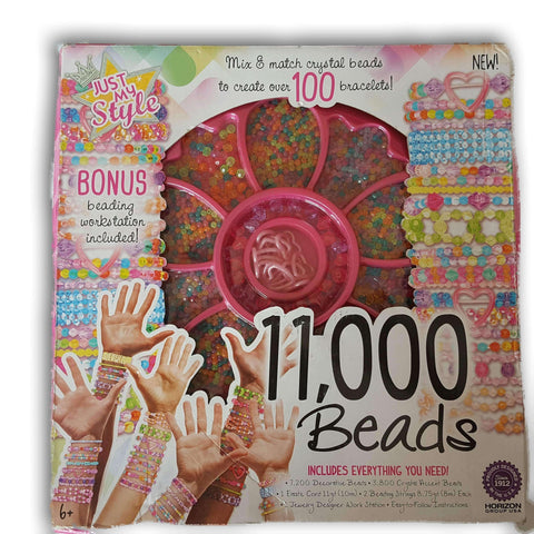 11,000 Beads New