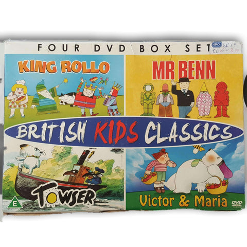 British Kids Classic 4 Dvd Set