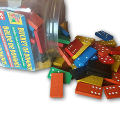 Bucket of Dominoes (166 dominoes) - Toy Chest Pakistan