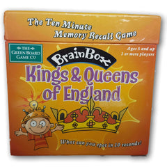 Brain Box Kings & Queens of England - Toy Chest Pakistan
