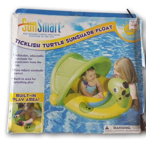 Sun Smart Ticklish Turtle Sunshade Float