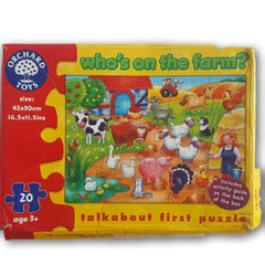 Who's on the Farm? Talkabout first puzle - Toy Chest Pakistan