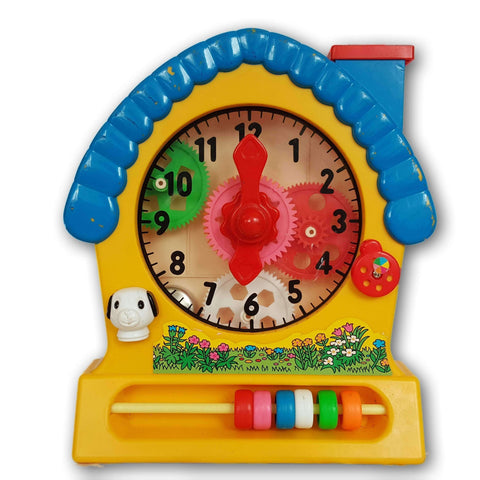 Tell The Time Cog Clock