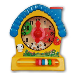 Tell the time Cog Clock - Toy Chest Pakistan