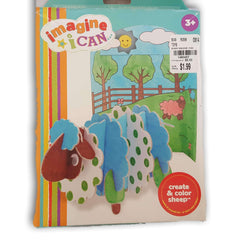 Imagine I Can: Create and colour Sheep NEW - Toy Chest Pakistan