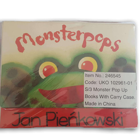 Monsterpops Books New Sealed Set