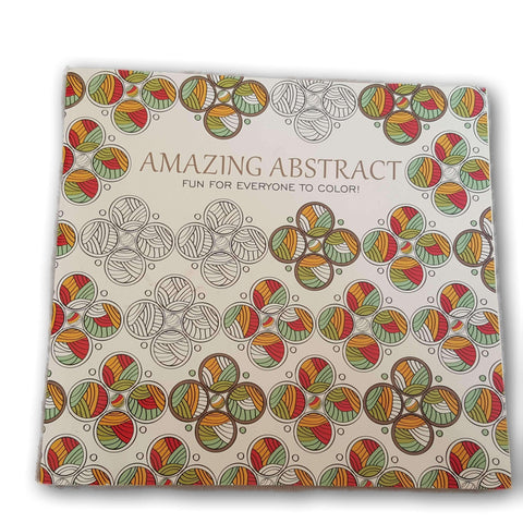 Amazing Abstract Colouring Book New