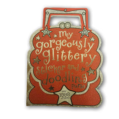 My Gorgeously Glittery Sticker and Doodling Purse Paperback NEW - Toy Chest Pakistan