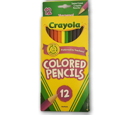 Crayola Colour Pencils (12) New