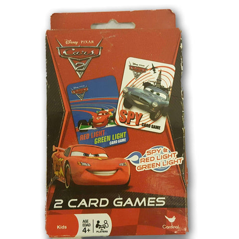 Cars Card Games: Red Light Green Light And Spy