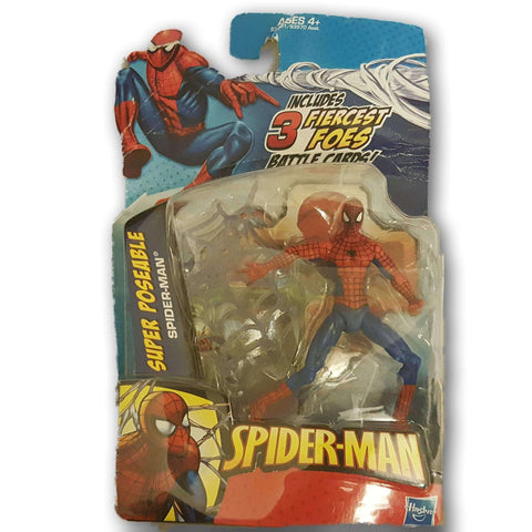 Spiderman 2010 Series One 3 3/4 Inch Action Figure Super Poseable Spiderman