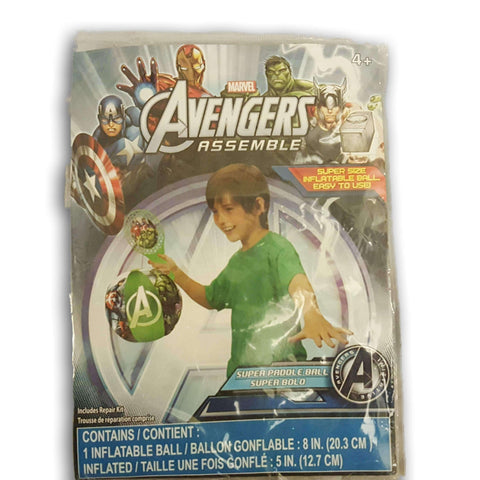 Marvel Avengers Super Paddle Ball New