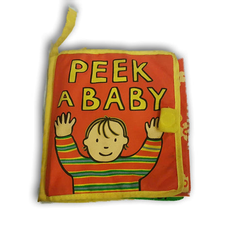 Cloth Book: Peek A Baby