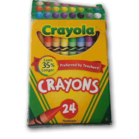 Crayola 24 Crayons New