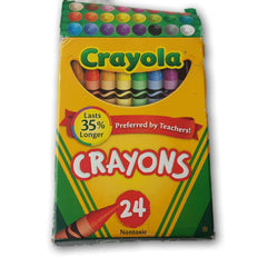 Crayola 24 crayons NEW - Toy Chest Pakistan