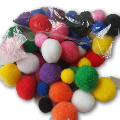 Small Pom Pom Bag (Art Supply)
