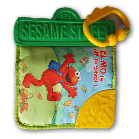 Cloth Book: Elmo Is Off To School